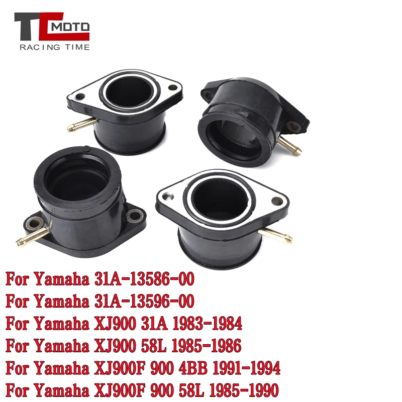 

TCMOTO для Yamaha XJ900 XJ 900 XJ900F 4BB 58LMotorcycle КАРБЮРАТОР впускной интерфейс Carb адаптер 31A-13586-00 31A-13596-00
