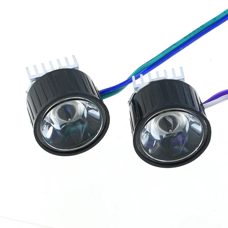 Светодиодный прожектор высокой мощности 2 шт. фара для 1/10 RC Crawler 1/14 Tamiya Truck TRX4 SCX10