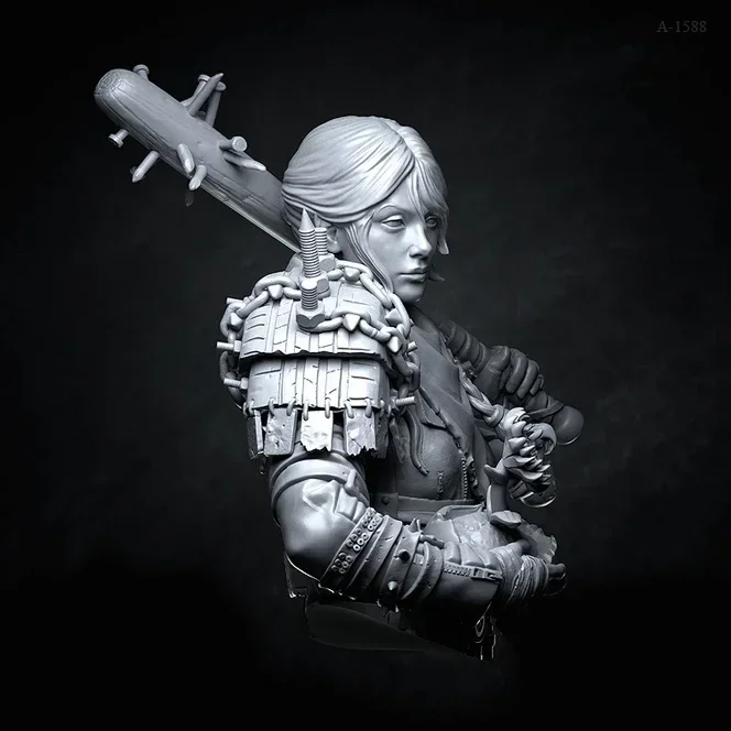 1/10 Смола Бюст модели наборы фигурки бесцветные и самособранные Фотоэлементы