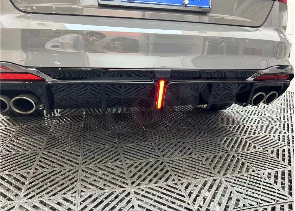 VACOMUL ABS для Audi A4S4 2020-2024 нестандартный задний бампер автомобиля AUDI диффузор