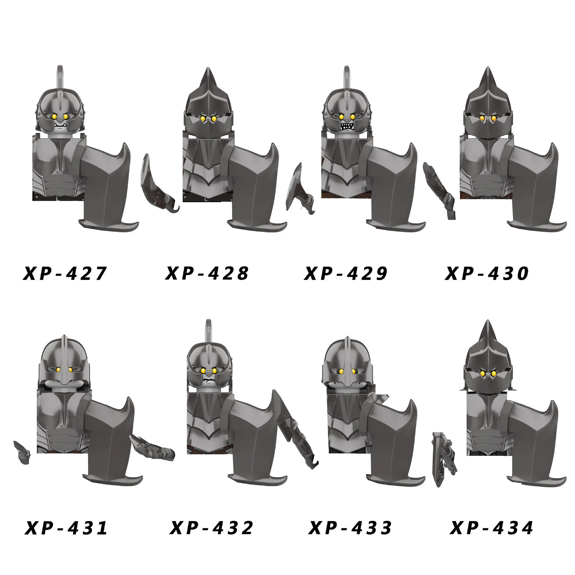 

Ancient Soldier Series Orc Building Blocks Toy Children's puzzle education toys