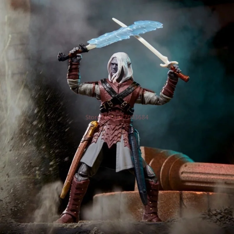 Фото [В наличии] Новая коробка Dungeons X Dragons, аниме-игрушка Drizzt Do'Urden, 6-дюймовая фигурка, модель, ограниченная серия, подарок для мальчика №5