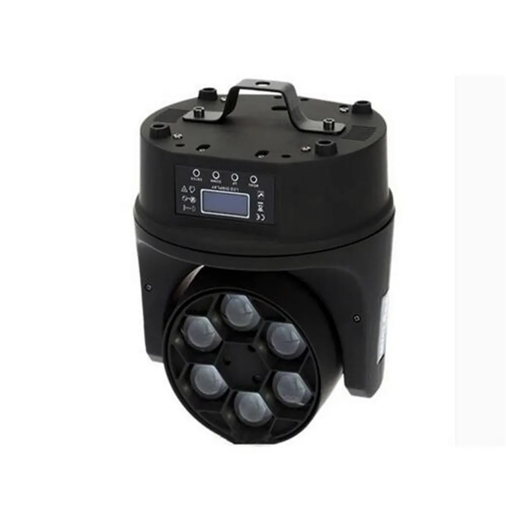 Светодиодный мини-луч светодиодный эффект dj luce capa commovente fascio di 6x15 w rgbw 4 в 1