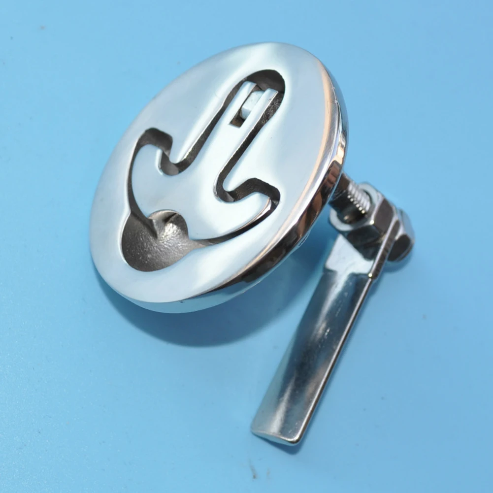 

Hardware Stainless Steel Casting Lift Handle Boat Hatch Latche 2'' Cut