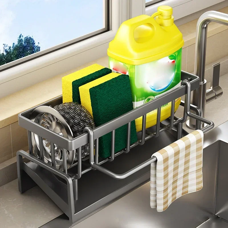 Стеллаж для слива кухонной раковины органайзер из АБС-пластика стеллаж мыла