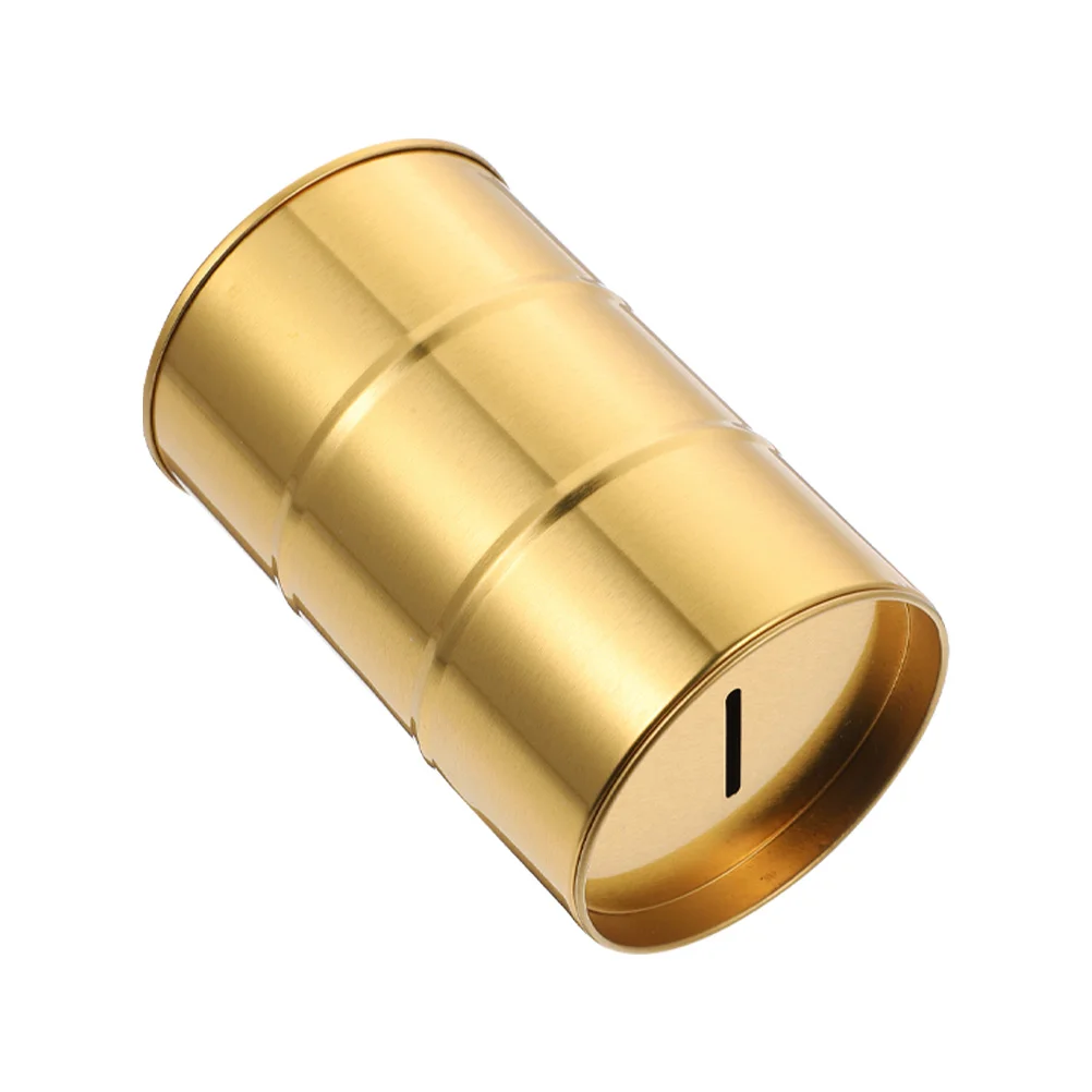 

2Pcs Iron Razor Blades Disposal Cases Used Blades Recycling Cases Golden