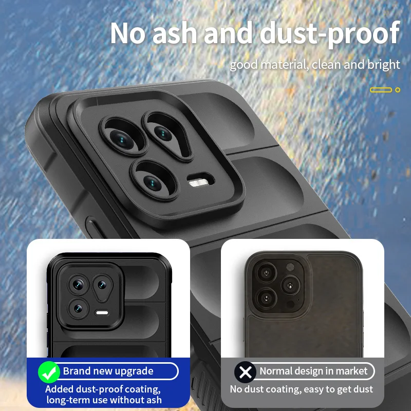 Luxury Case For Xiaomi 13 Case Xiaomi Mi 13 12 Pro 12 Lite Cover Coque Soft Skin-Friendly Silicone TPU Phone Bumper Xiaomi 13