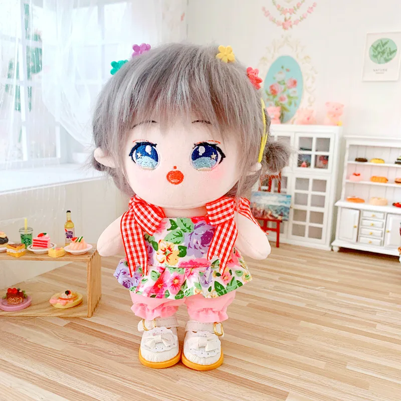 

[MYKPOP]KPOP Doll's Clothes & Accessoires - Summer Clothes 2pcs Set for 20cm Dolls(without doll) Fans Collection SC23031049