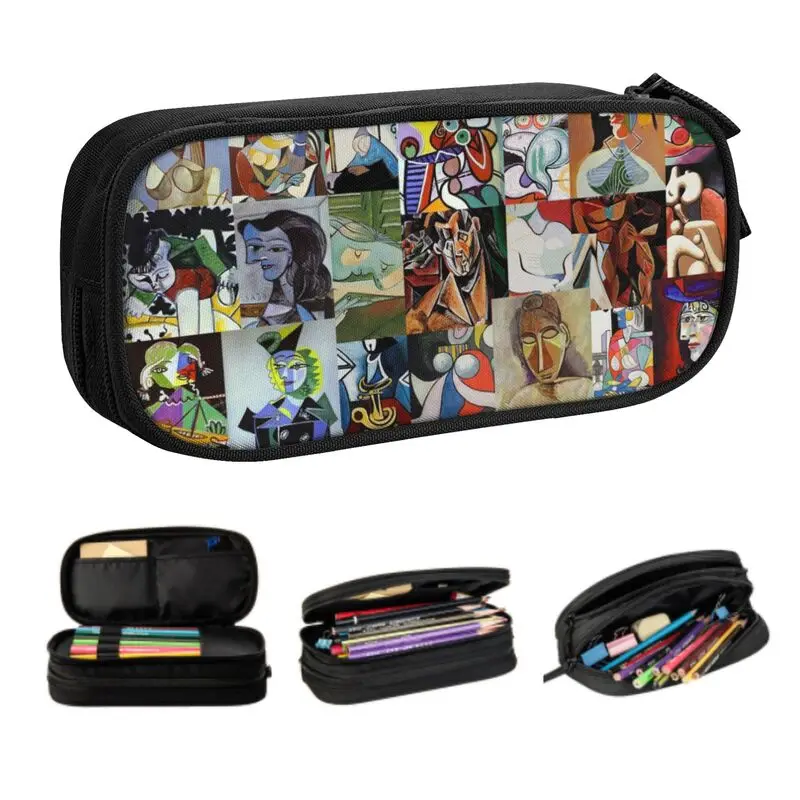 Case For Boy Girl Big Capacity Spanish Pencil Box Stationery