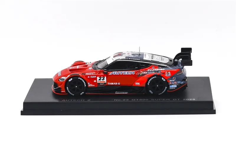 Фото Модель автомобиля Spark 1:64 AUTECH Z CIVIC TYPE R GT500 LMGT3 Carrera RSR из литого металла №2