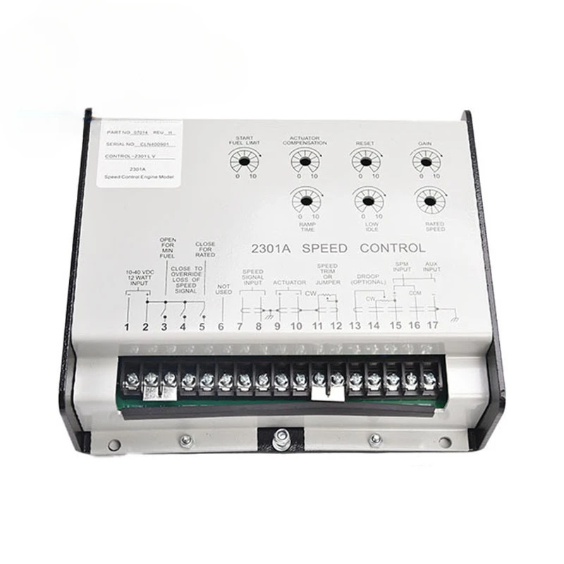 Детали управления скоростью генератора WOODWARD 2301A Контроллер скорости PN 9907-014