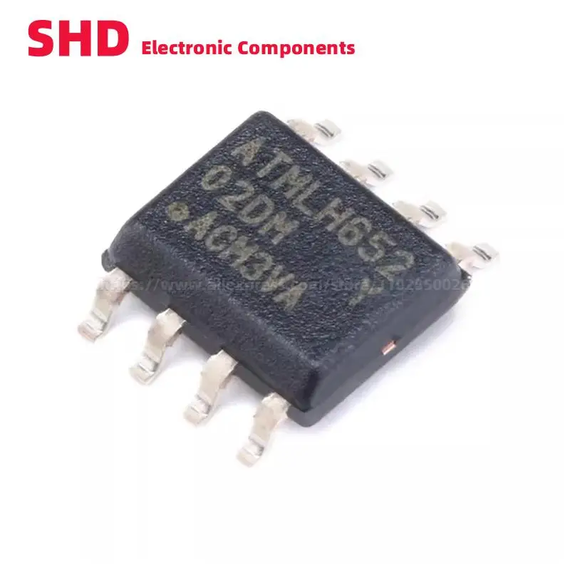 10 шт., AT24C02D AT24C02D-SSHM-T ATMLH652, SOIC-8 Chip EEPROMs, последовательный чип памяти EEPROMs, последовательный бренд, новый, аутентичный