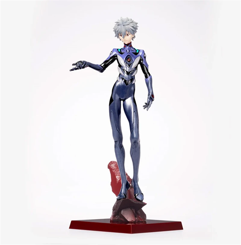 

Аниме экшн-фигурка 25 см Ikari Nagisa Kaworu Боевая фигурка модель статуя коллекционные украшения аксессуары для дома комнаты