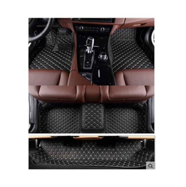 

Custom special car floor mats for Mercedes Benz GLB 7 seats 2020 waterproof durable car carpets for GLB 2020