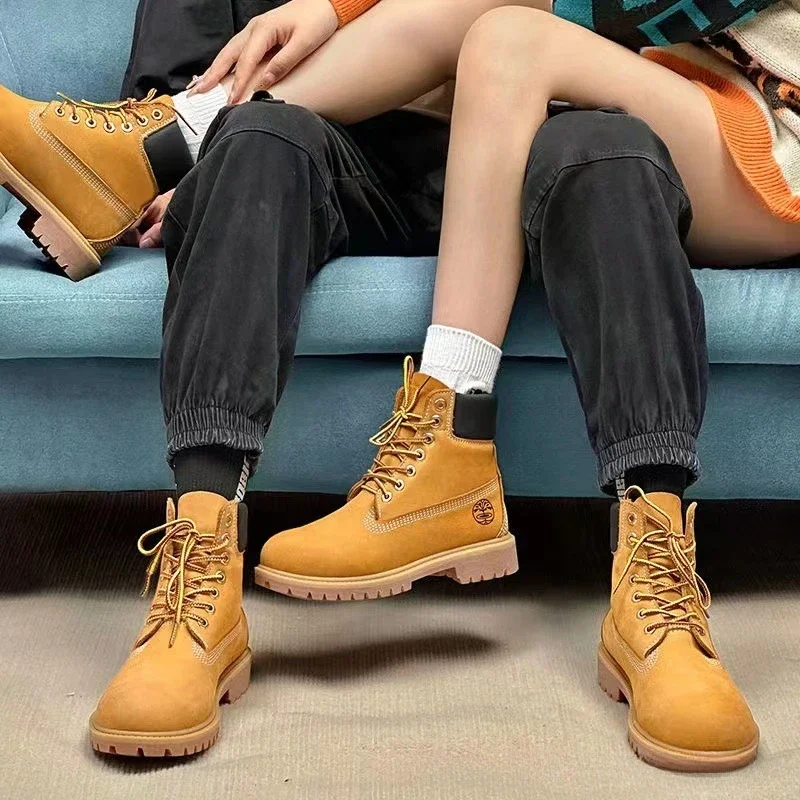 Осенне-зимние классические ботинки из ревеня