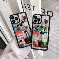 toy story buzz light year and woody disney angel eyes phone cases for iphone 12 11 pro max x xr xs 7 8 plus soft tpu cover case