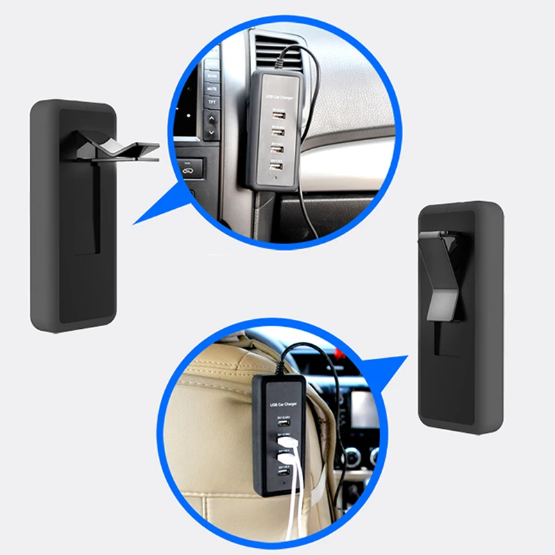 Автомобильное зарядное устройство с 5 USB-портами 12 В |