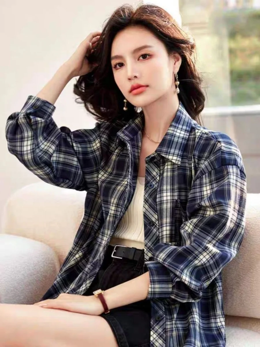 Counter Genuine Goods Yi Amashi 2024 весенне-осенняя женская одежда свободный универсальный