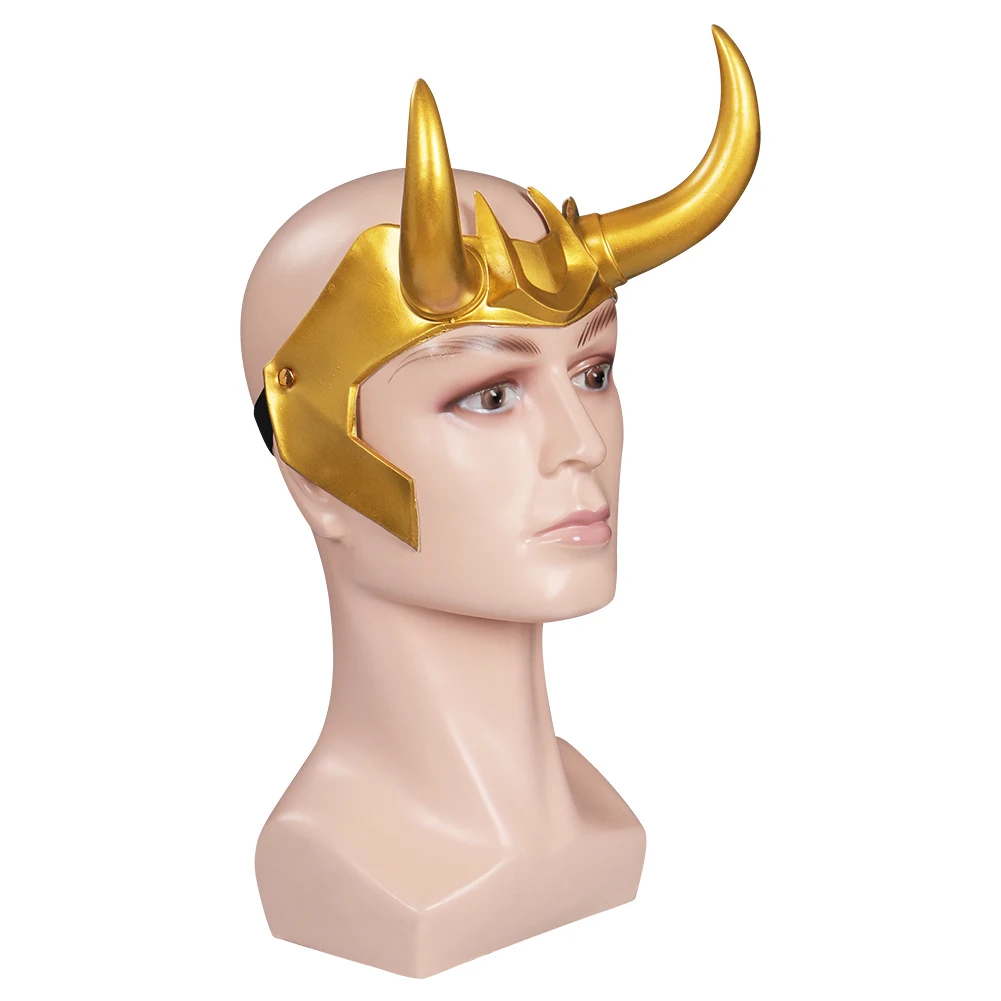 Локи с изображением Тора: Ragnarok латексные маски для косплея шлем реквизит