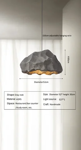 Люстры Wabi-Sabi светодиодный, лампа для бара, оригинальные индивидуальные светильники Pandent, Светильники для ресторана, спальни, столовой, подвесные светильники для украшения