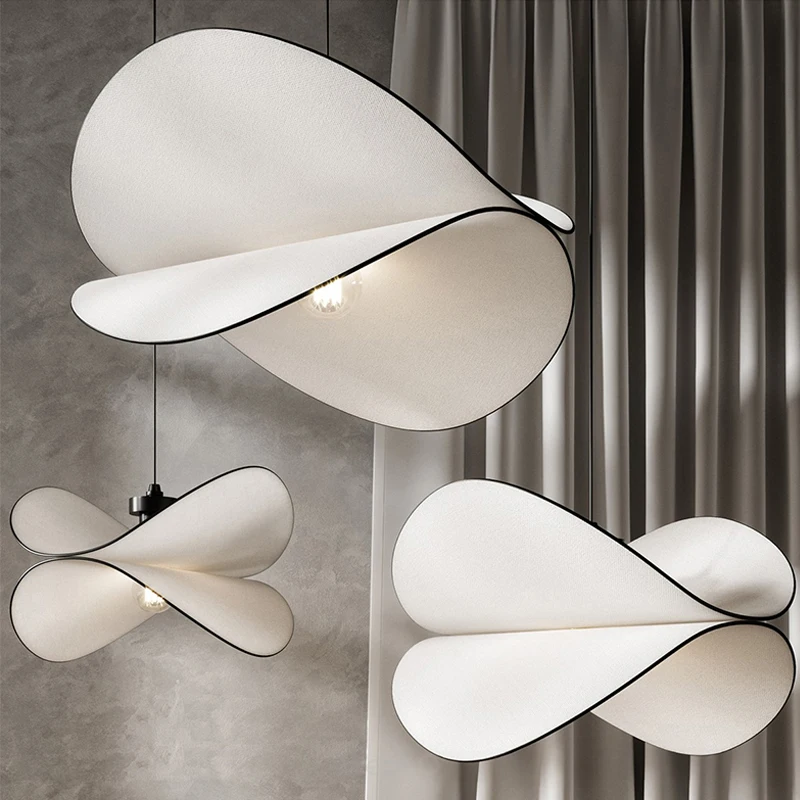 2024 Люстра для картофельных чипсов в новом стиле подвеска из искусственной ткани