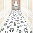 Ковры Reese лобби для гостиной, спальни, крыльца, граффити, наука, DNA, Молекулярный Atom, Vestibule, коридор, библиотека