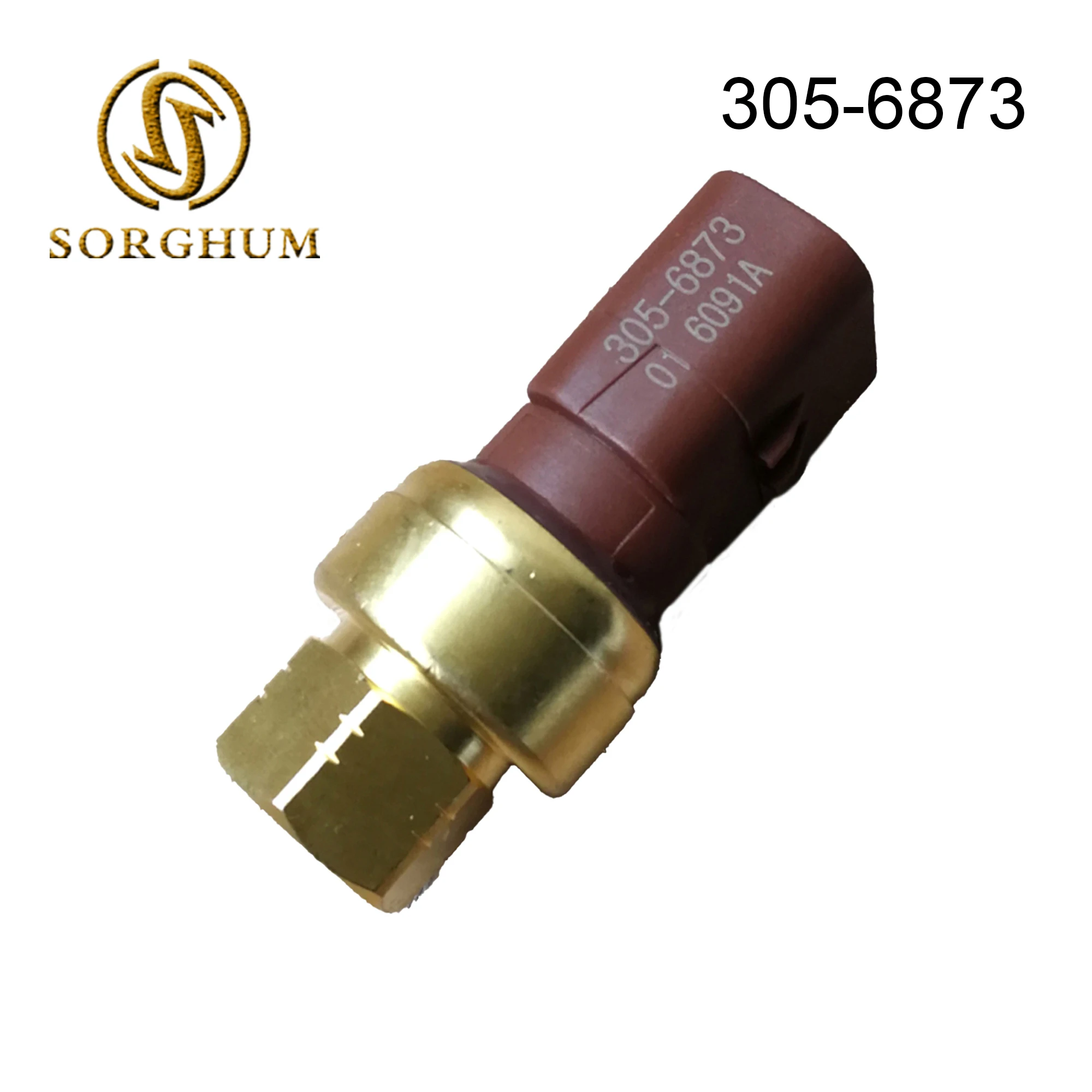 

Sorghum Oil Pressure Sensor 305-6873 3056873 For Caterpillar CAT C-9 C7 C9 3512B 3516B 312D2 312D2L 312D2GC CG137-08 CG137-12