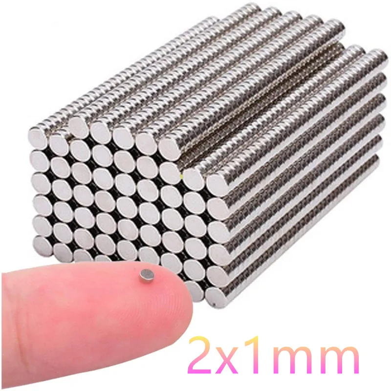 

100pcs Mini Small N35 Round Magnet 2x1 2x2 2x3 3x1 4x1 3x2 2x5 mm Neodymium Magnet Permanent NdFeB Super Strong Powerful Magnets