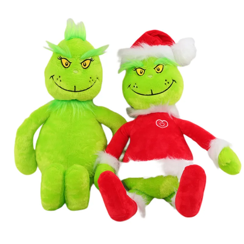 Grinch Stole Christ Plush Stuffed Doll Toys Around Cartoon Movies Creative Exquisite Home Decoration Christmas Gift for Children