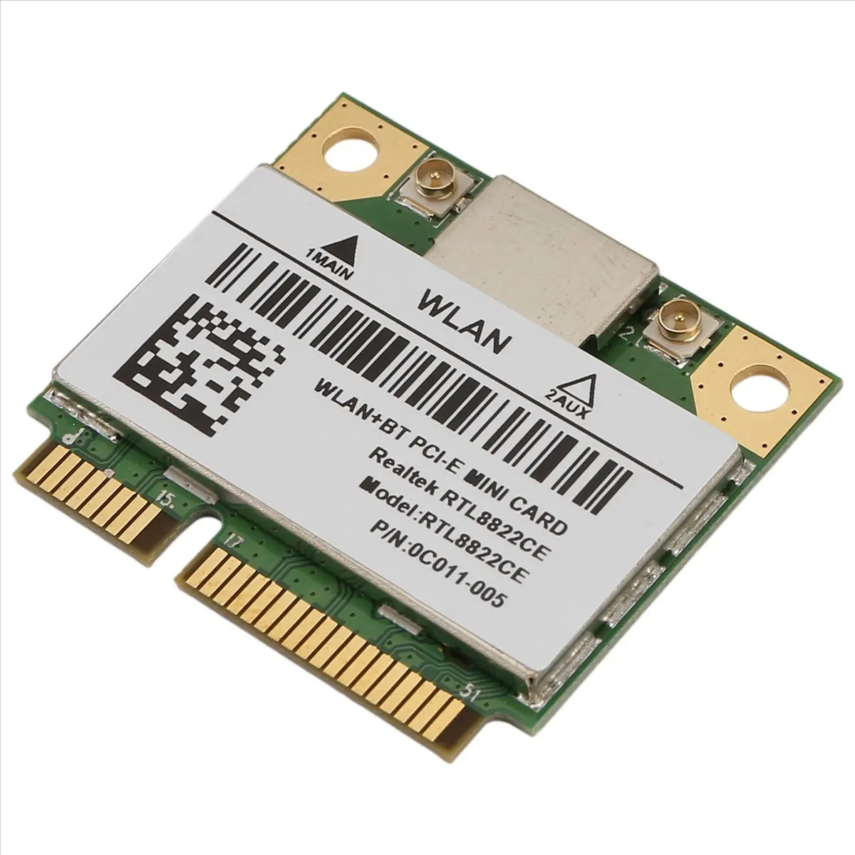 AT200 Premium-RTL8822CE 1200 Мбитс 2.4G5ГГц 802.11AC Wi-Fi карта, сетевая карта Mini PCIe с поддержкой Bluetooth 5.0 для ноутбуковПК 1011 (art.: 3920d9f478ea8) - 3920d9f478ea8