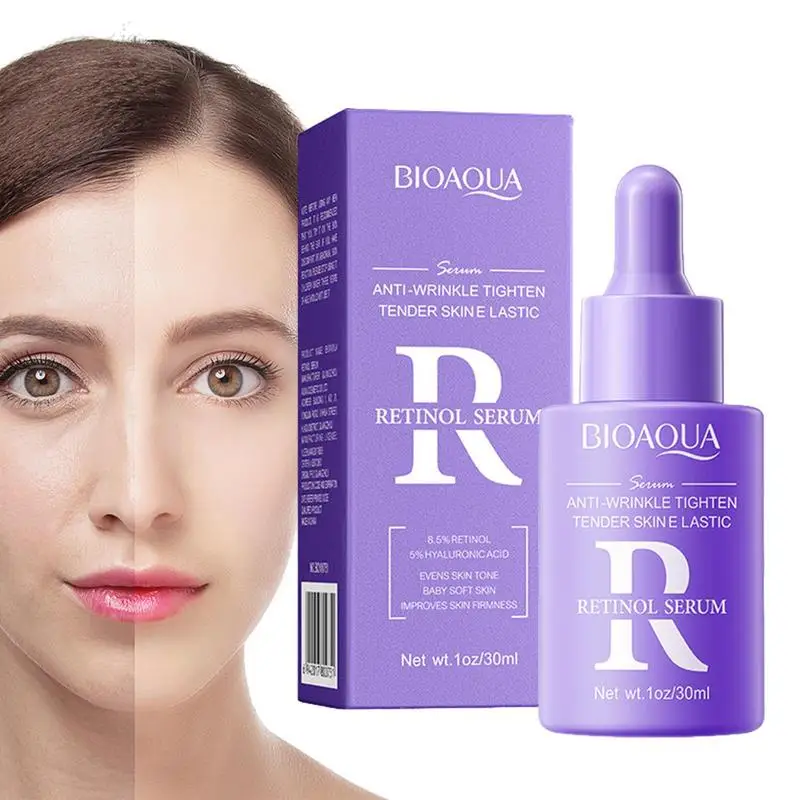 

Retinol Facial Serum Firming Lifting Anti-Aging Moisturizer Essence Reduce Wrinkle Fine Lines Remove Spots Face Skin Care Serum