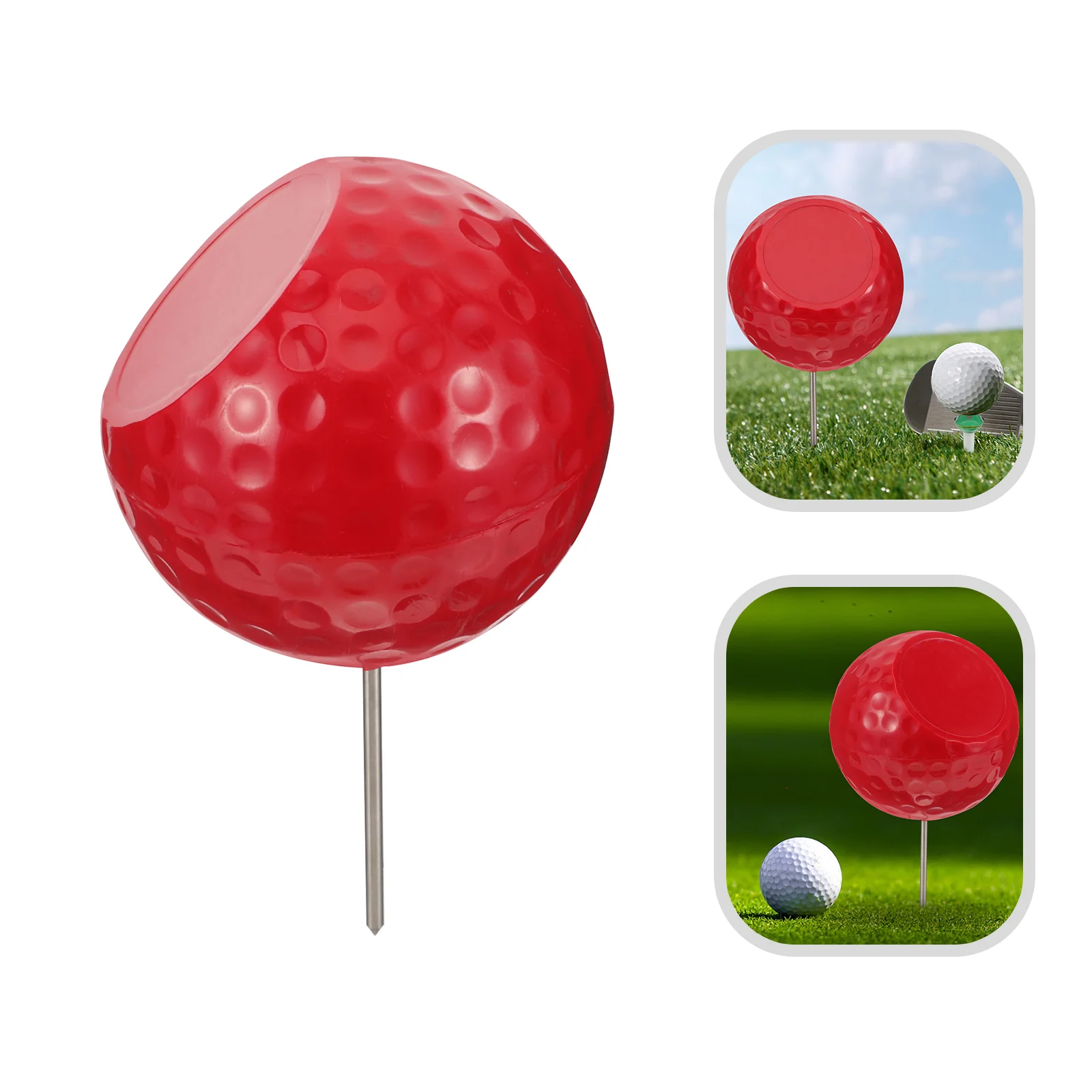 

Golf Supplies Small Marker Ball Position Tools Tee Marking Accessory Colored Lightweight Sign