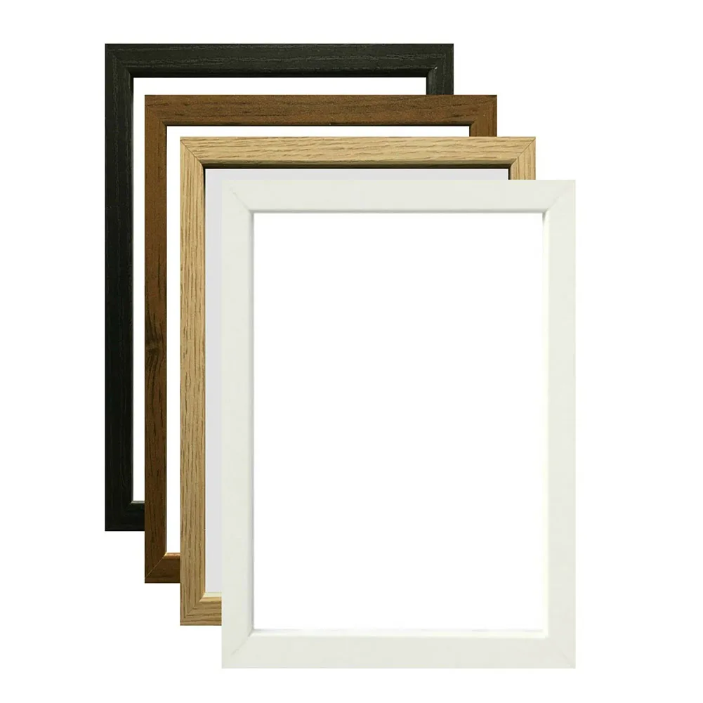 

3.5*5inches Wooden Modern Art Paintings Picture Frames Setting Display Stand Diy Photo Frame Picture Frame Poster Home Decor