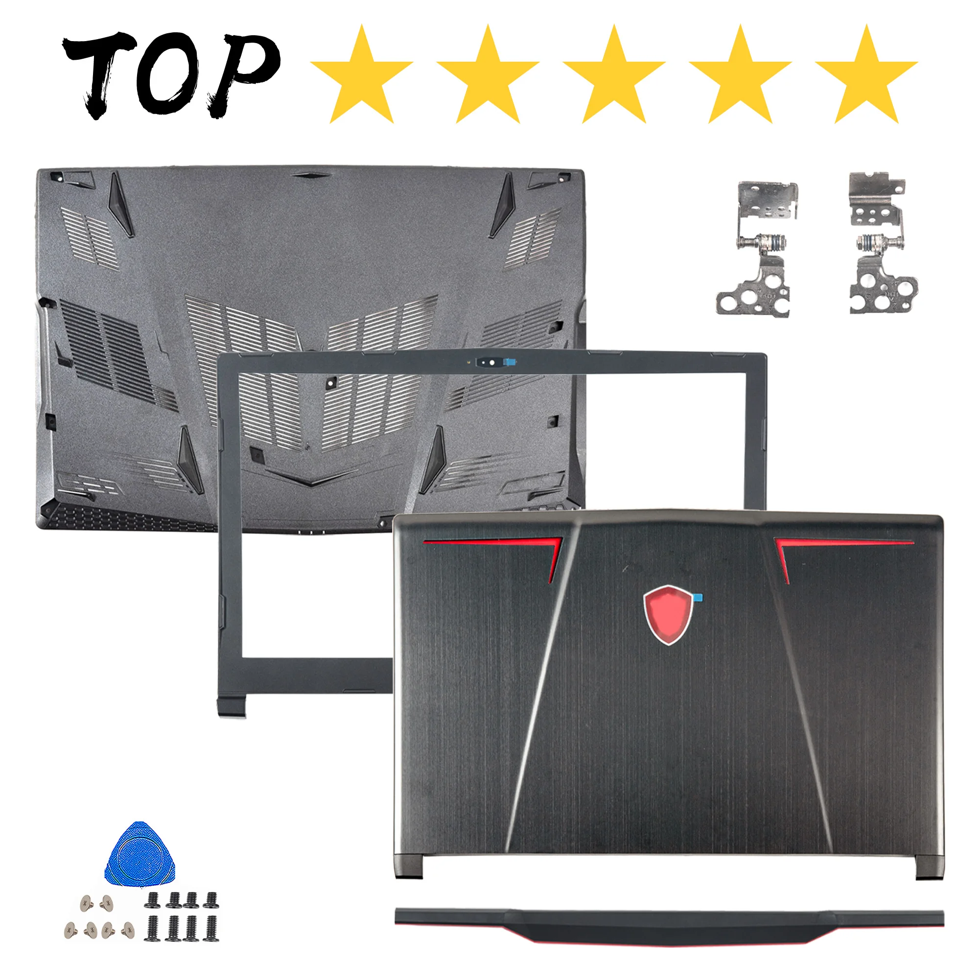 Новинка для ноутбука MSI GE63 GE63VR MS-16P1 MS-16P2 задняя крышка ЖК-дисплея/передняя