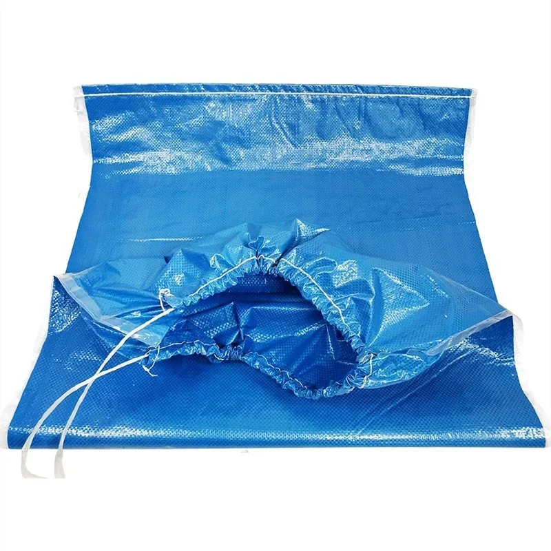 60x100 см 5 шт. тканая сумка на шнурке толстая водонепроницаемая для хранения одежды