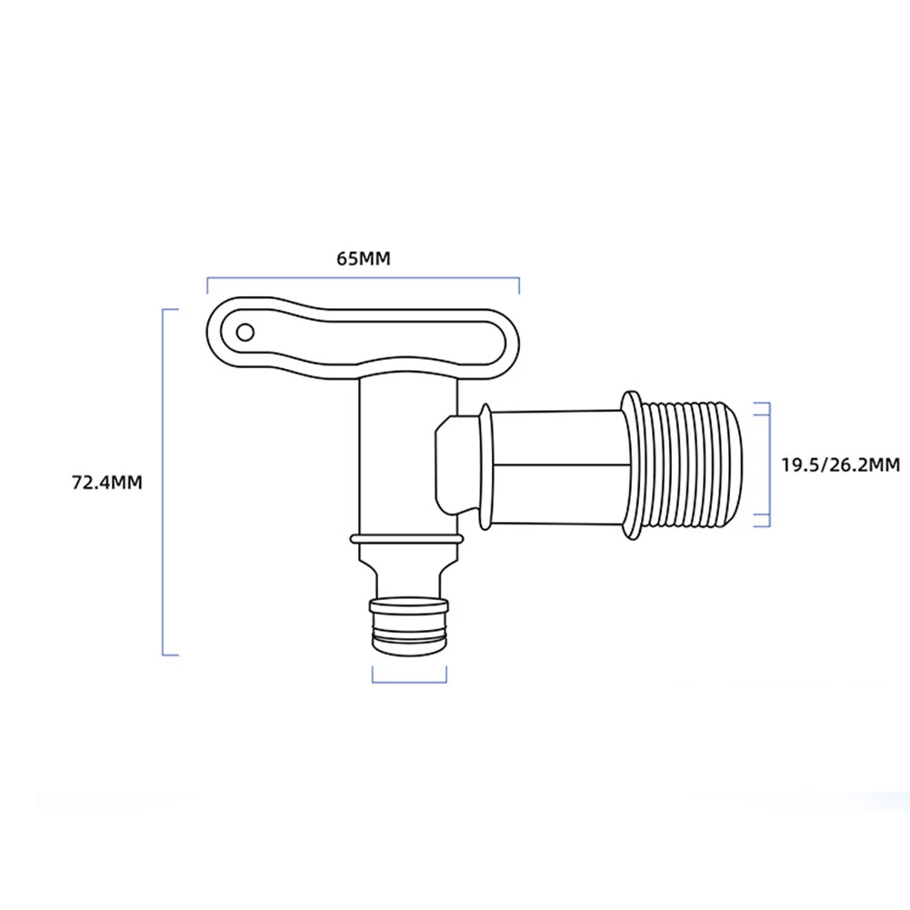 

MERRIWAY PLASTIC WATER BUTT TAP & NUT FOR RAIN BARREL SNAP OR PUSH FIT BLACK Home Rain Brew Tool Self Made Bucket Plastic Faucet