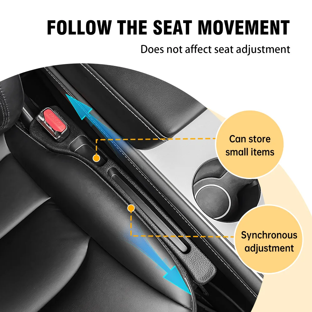 Заглушка зазора автомобильного сиденья органайзер для защиты от протечек