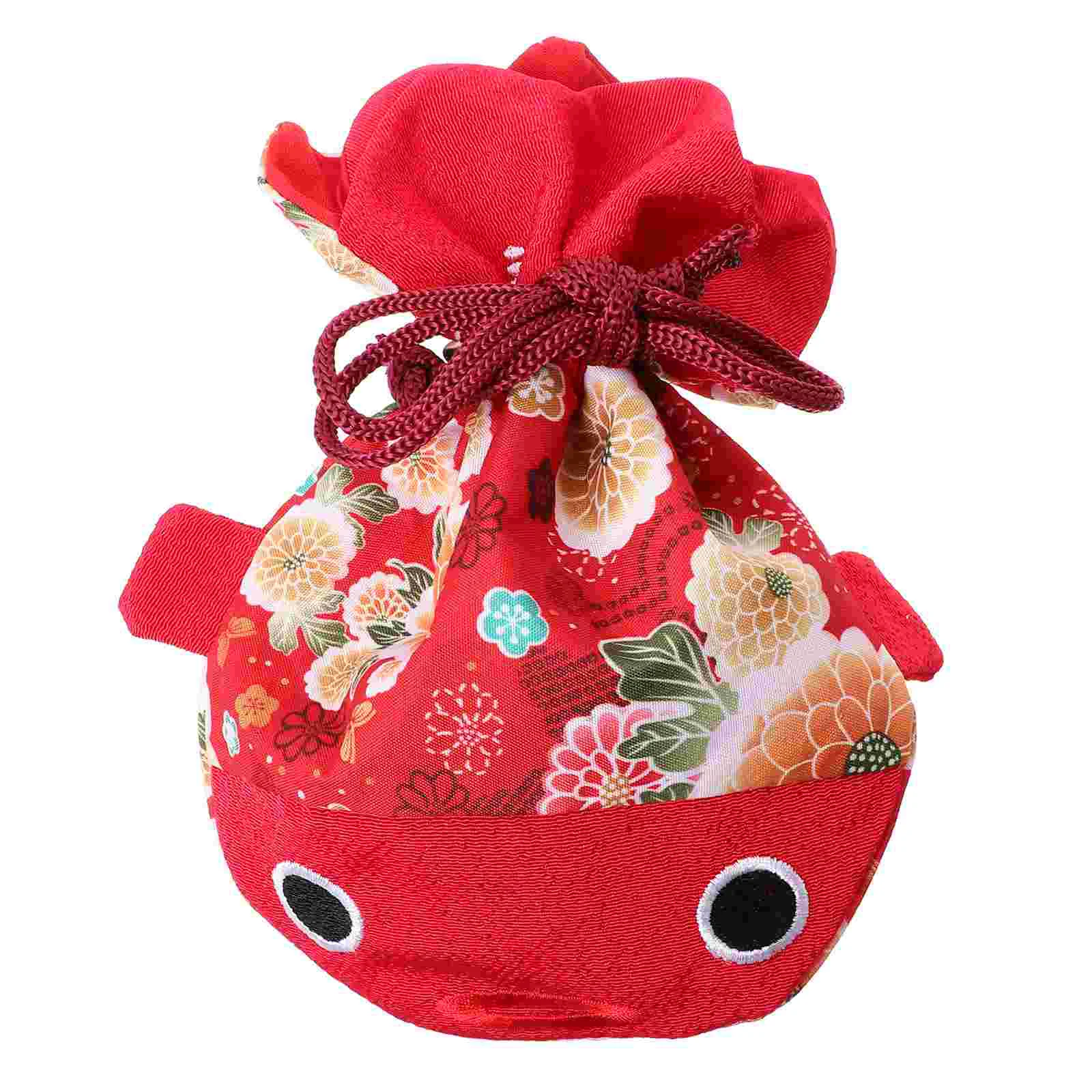 

Goldfish Candy Bag Jewelry Gift Bags Cloth Bag Cell Sachet Bag Japanese Style Cloth Drawstring Pouches Child