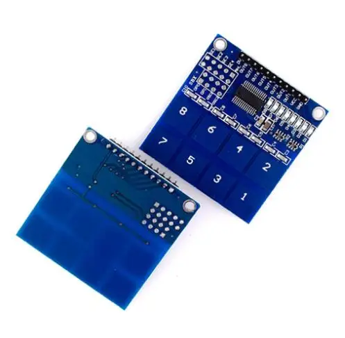 TTP226 8-канальный модуль цифрового сенсорного датчика 2 4-5 5 В емкостный детектора