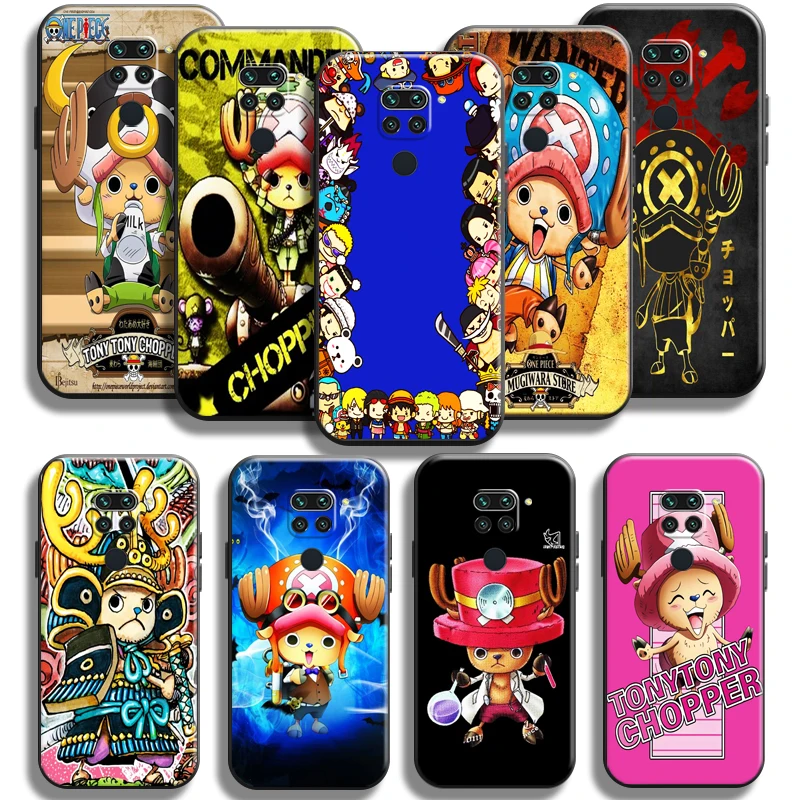 

One Piece Tony Tony Chopper Phone Case For Xiaomi Redmi Note 9 Pro Redmi Note 9 9T 5G Silicone Cover Carcasa Liquid Silicon