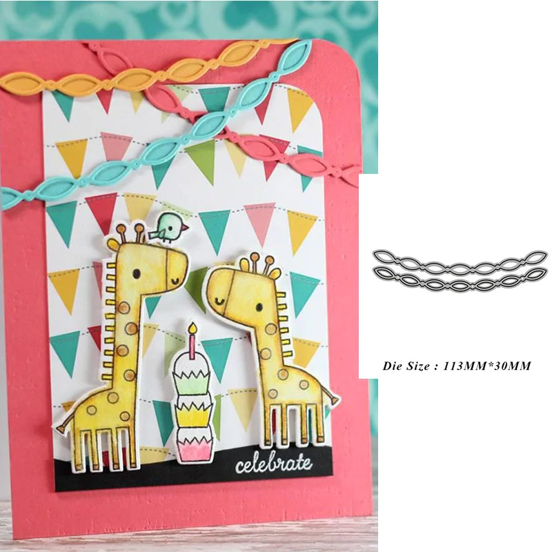 

Knot Pendant Frame Dies Scrapbooking New Arrival 2023 Metal Cutting Dies Christmas Card Making Supplies Stencils For Decoration