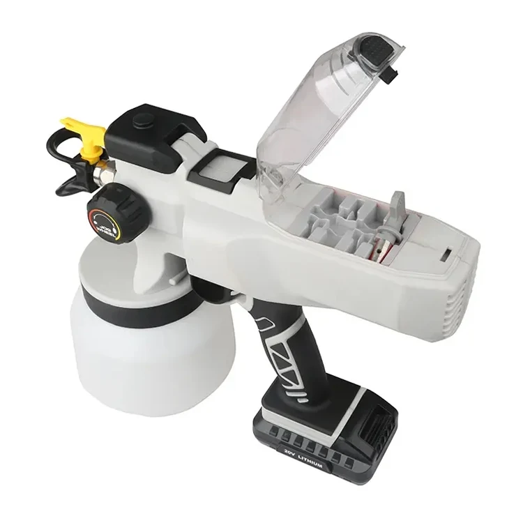 Безвоздушный распылитель краски AKX бесщеточный беспроводной защита от