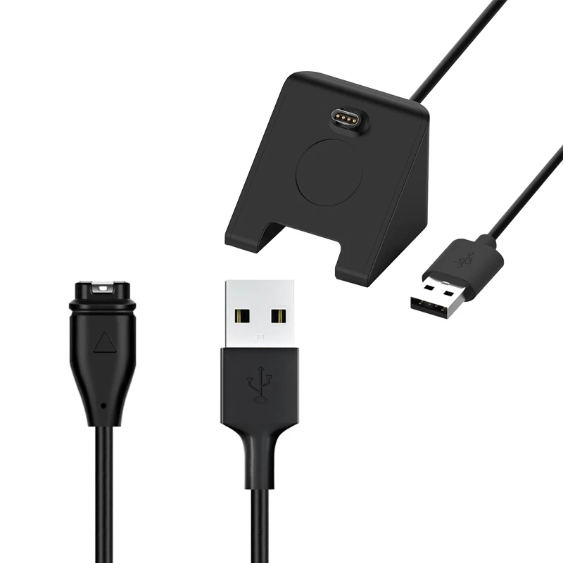 

USB-кабель для зарядки, шнур питания, подставка, Магнитный адаптер для быстрой зарядки док-станции для смарт-часов Garmin-CAME/2/2S/SQ