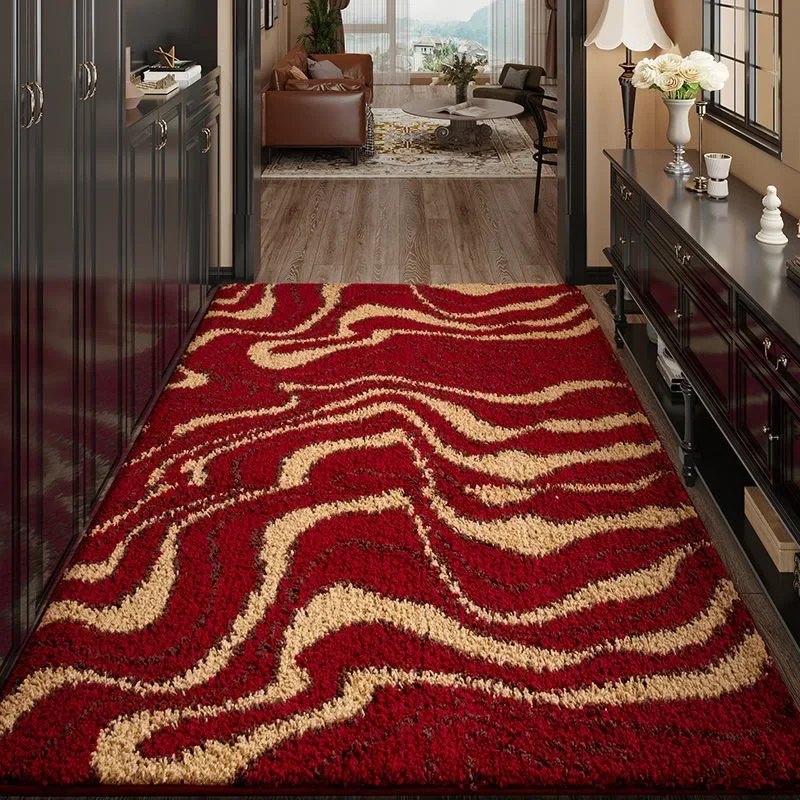 

Плюшевый ковер, подходит для гостиной, мягкий, искусственный, для спальни, ванной, нескользящий, утолщенный напольный коврик, украшение для подростковой комнаты