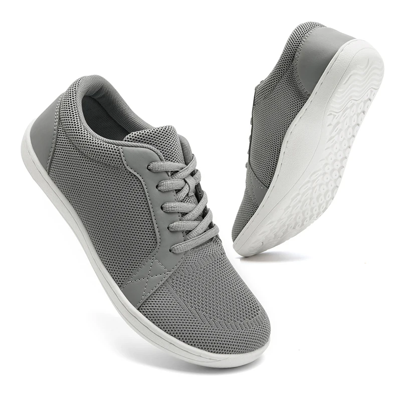 Мужские и женские повседневные кроссовки с сеткой дышащие унисекс широким