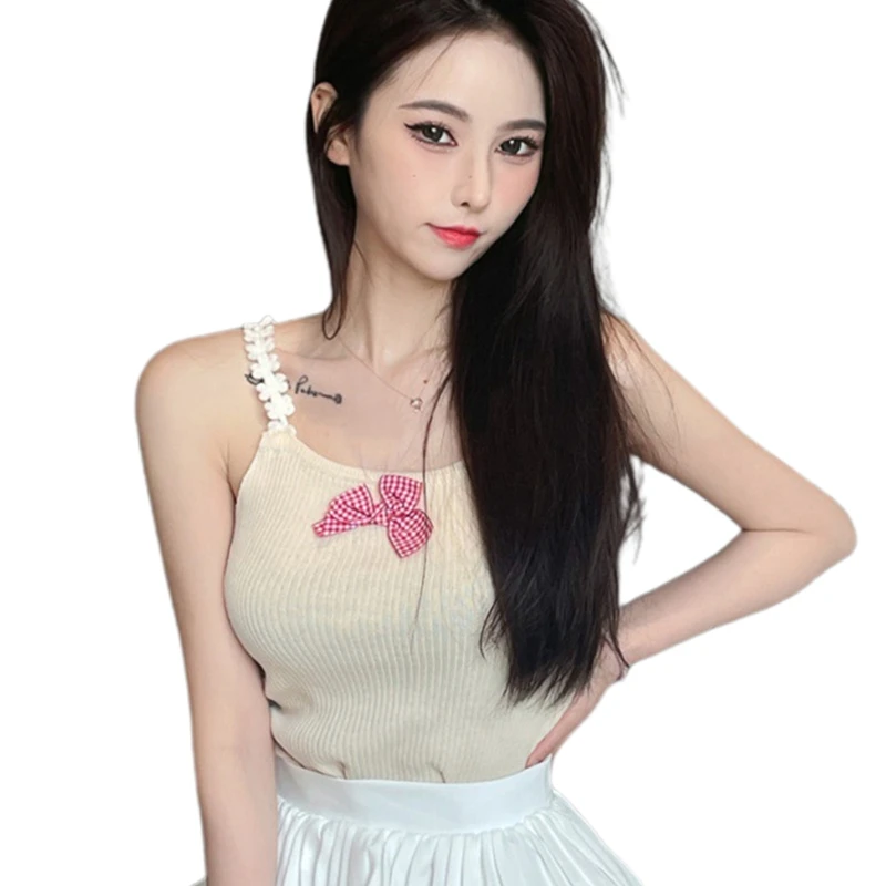 

Bottoming Shirt Sleeveless Shirt Sexy Slim Lady Tops Strap Skinny Vest Camisole