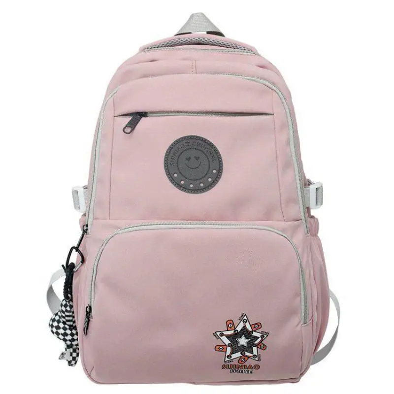 

Schoolbag Male College Students Simple Large Capacity Senior High School Backpack Laptop Women Backpack Men School Bags Rugtas