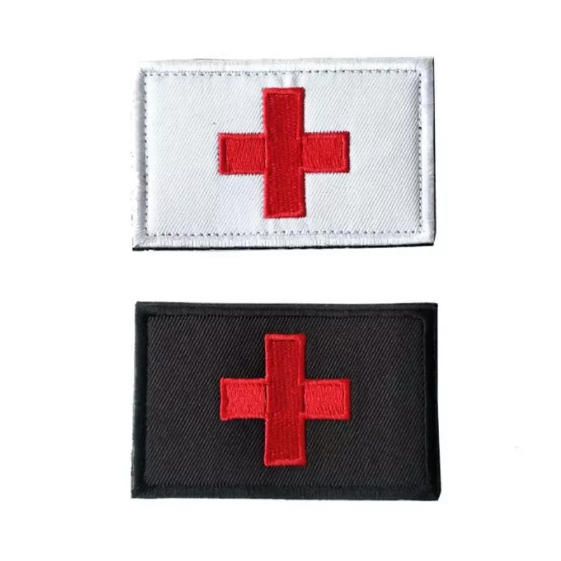 

Red Cross Paramedic Army Combat Morale First Aid Patches Tactical Medical Armband Insignia Patch Badge Patch