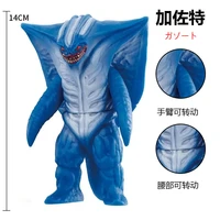 14cm soft rubber monster ultraman gazort action figures model furnishing articles doll childrens assembly puppets toys