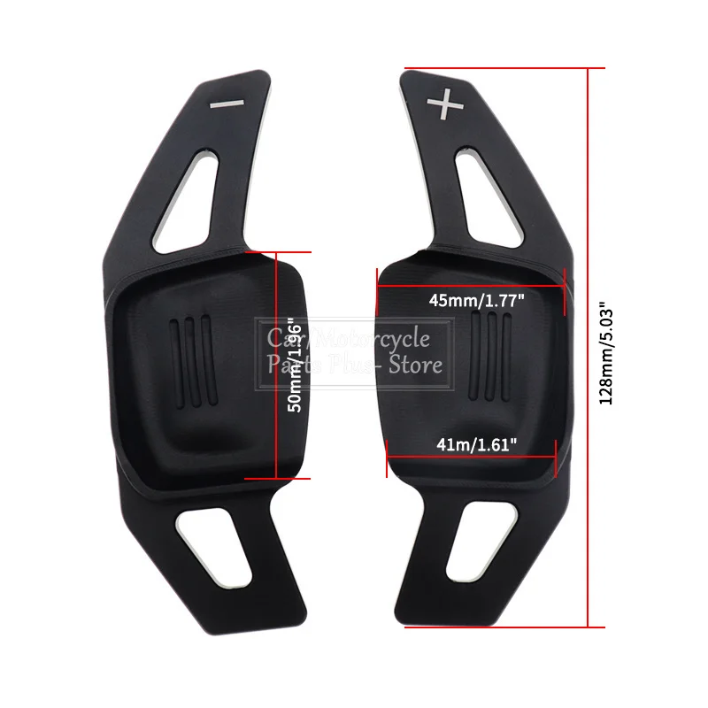 2x весла на рулевое колесо удлиняющая крышка DSG из алюминиевого сплава для VW TSI Golf7